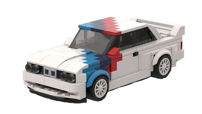 BMW Box shape E30 M3 Building Blocks 3D Puzzle