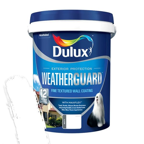 Dulux - Weatherguard Brilliant White 20L