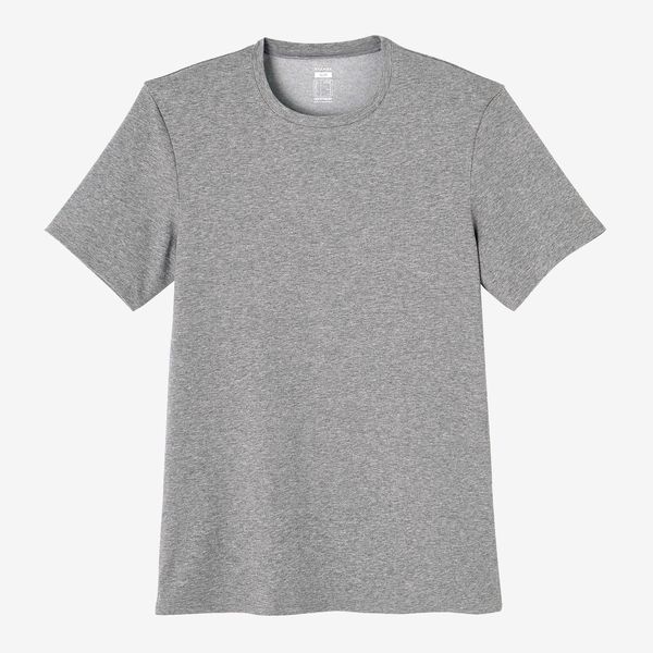 Domyos Men's Slim-Fit Fitness T-Shirt 500