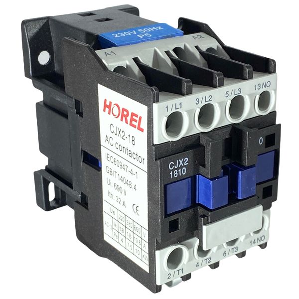 18Amp - 3 Phase Contactor - N/O - 230V AC Coil