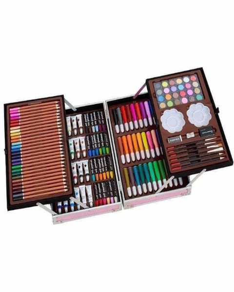 Unicorn Art Set with Aluminum Box for Kids - (145Piece)