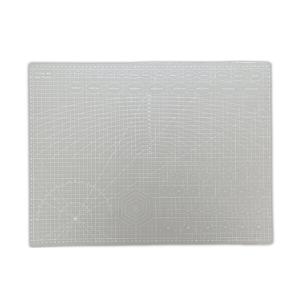A2 Non-Slip Double Sided Cutting Mat - Grey