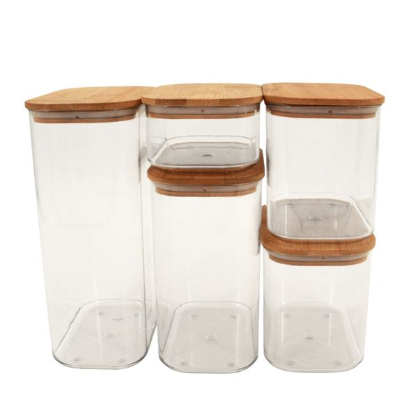 Minhaj Homeware - Food Storage Containers 5-Piece Set 108357/5