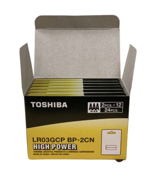 Toshiba AAA High Power Battery - 24 Pack