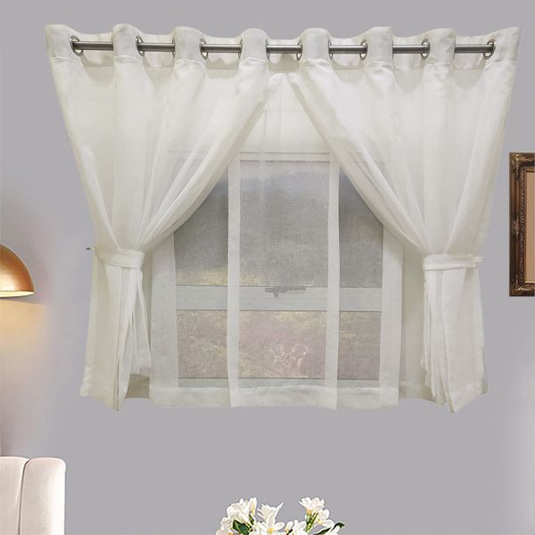 Mystic Voile - Cream - Eyelet image