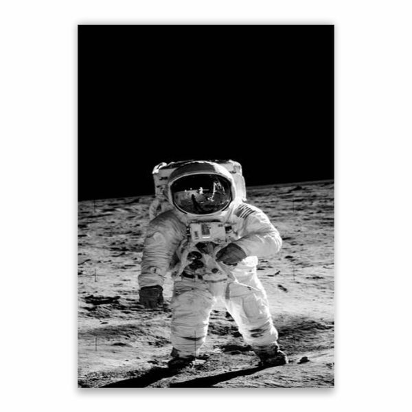 Astronaut On The Moon Poster - A1