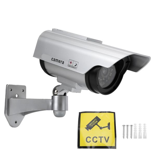 Dummy Camera Fake CCTV with Solar Sticker