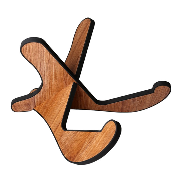 X Frame Wooden Guitar Stand for Acoustic Classical Guitars and Bass
