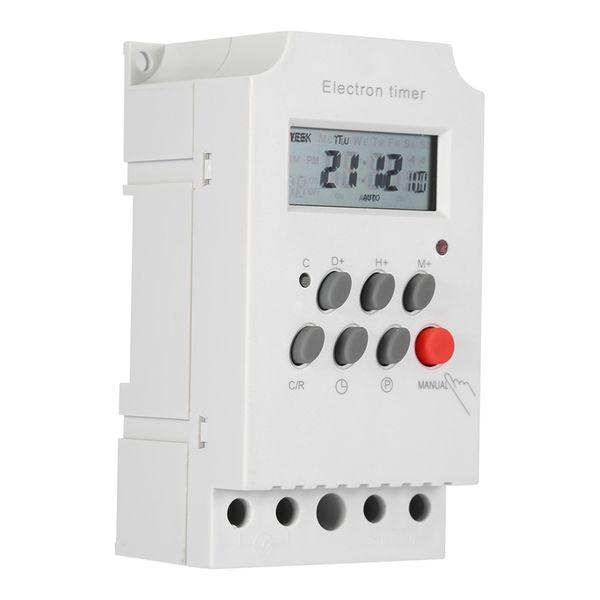 Programmable Digital Timer Switch for Square D KG316T, 30A 110V