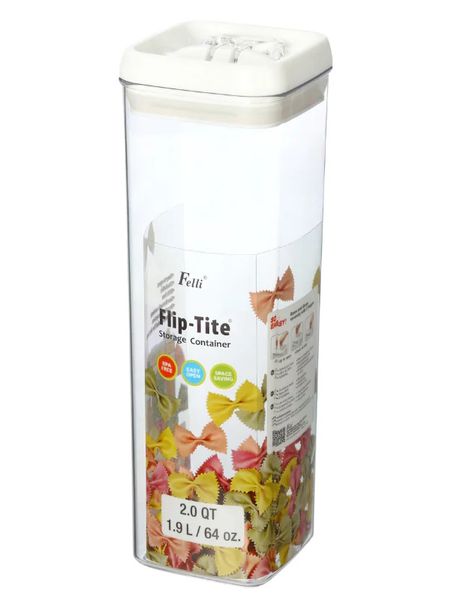 Felli Flip-Tite Regular-Tall Storage Container - 1.9L