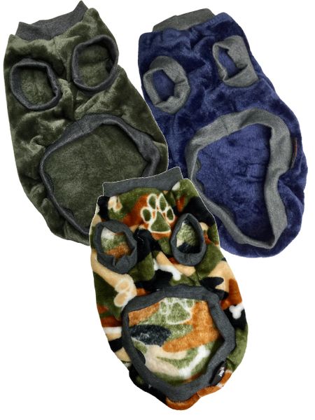 Set of 3 Dog Coats for Winter - Size 3XL (Three Extra Large)