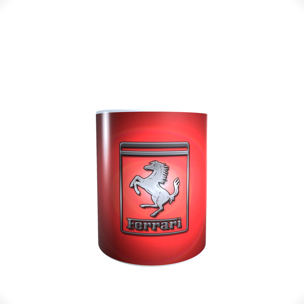 Ferrari - Prancing Horse Logo Aesthetic - Coffee Mug