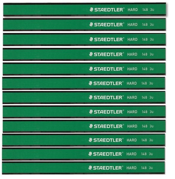 STAEDTLER Carpenters Pencil Hard - Box of 12