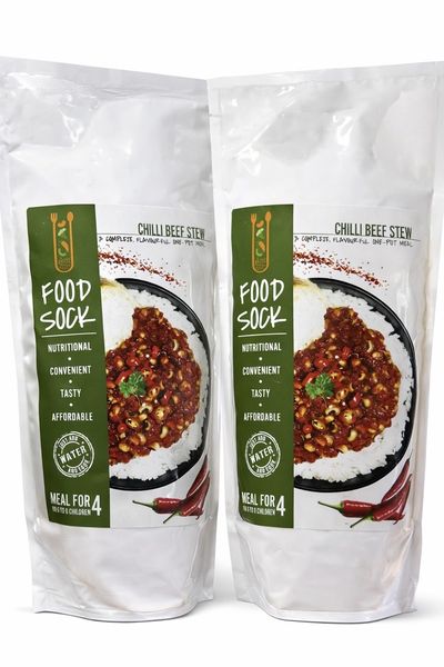 2 Piece Chilli Beef Stew Sachets