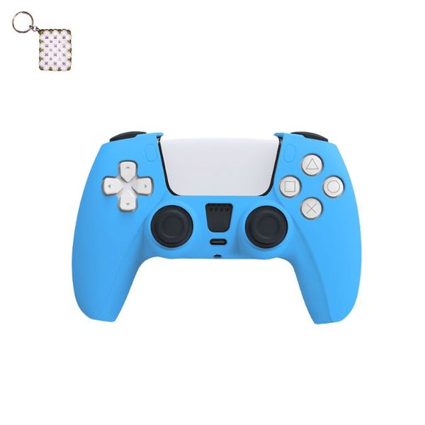 Durable Silicone Gamepad Protective Case For PS5 And A Keyholder