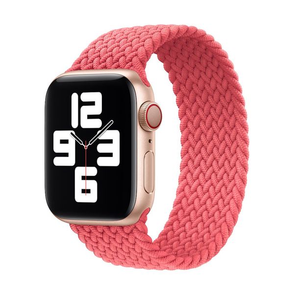 Pink Braided Solo Loop Strap for 38/40mm Apple Watch - XS (137-145mm)