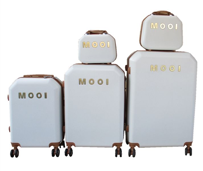 5 Pieces Travel Trolley Luggage Set - Durable, Lightweight, Versatile Suitcases