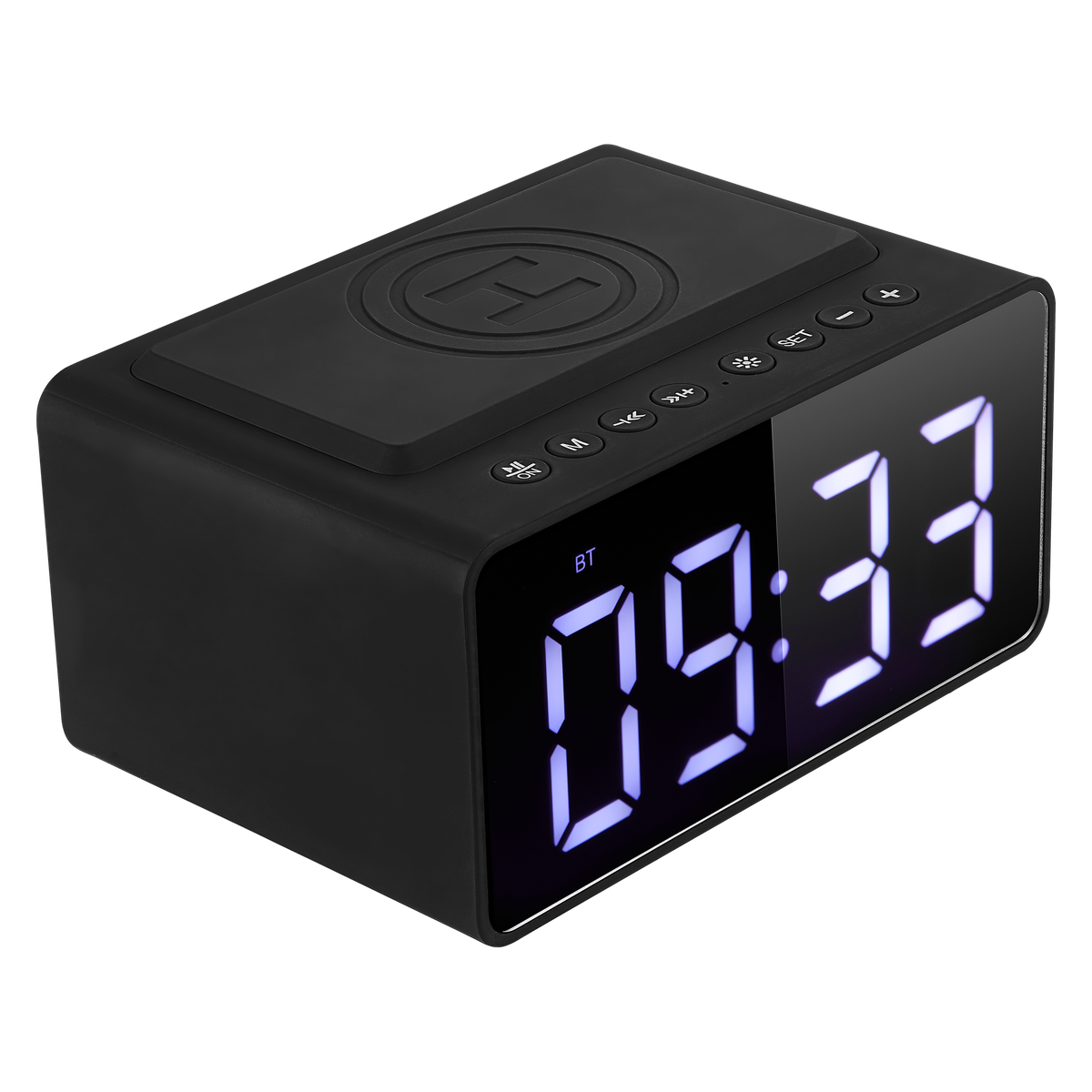 Volkano - Awake Plus Series Alarm Clock with Wireless Charging ...