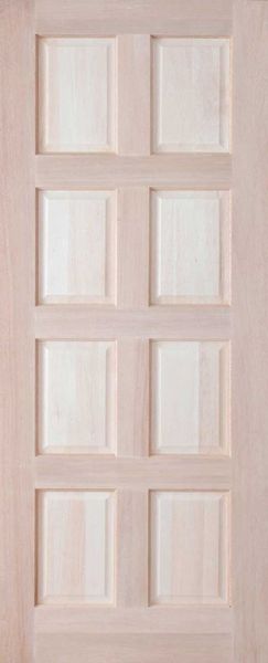 Hardwood Door 8 Panel