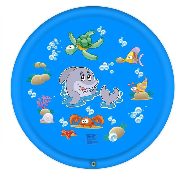 1m Toddler &amp; Pet Outdoor Sprinkler Playmat