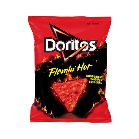 Simba Doritos Corn Chips -Flamin Hot (20 x 145g) | Buy Online in South ...