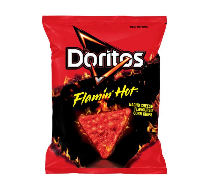 Simba Doritos Corn Chips Flamin Hot Cheese (30 x 30g) Buy Online in