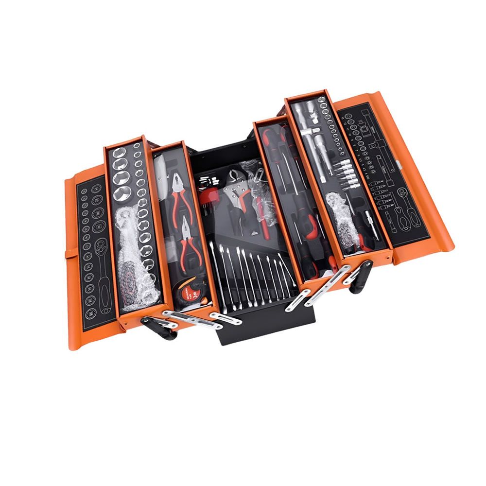 85 Piece Foldable Car Repair Tool Box