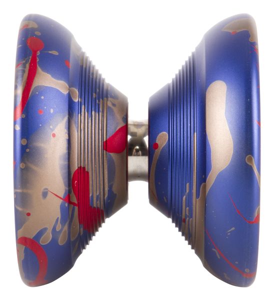 Duncan Roadrunner Blue With Red And Gold Acid Wash