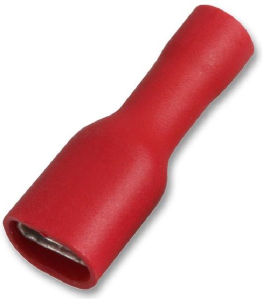 Pro Power (STFDFD1-187(8)) Female Push On Crimp Terminals Red 12Am 4.8mm