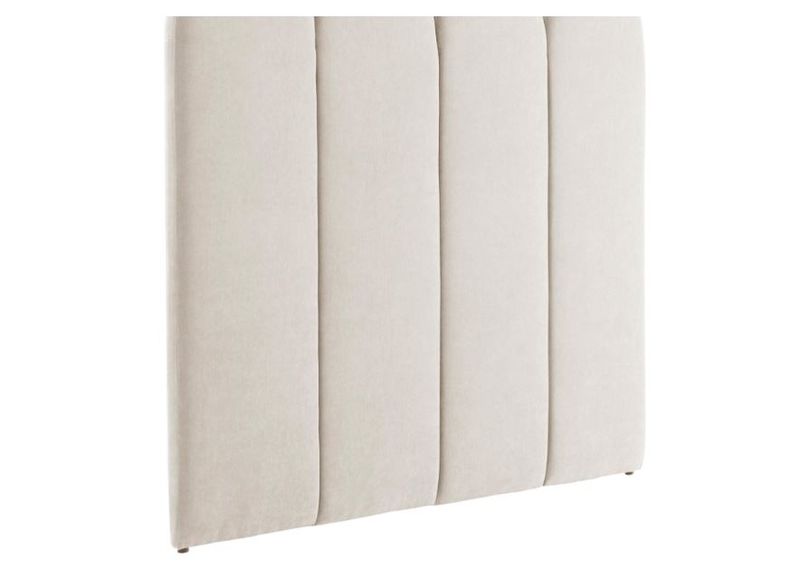 She Made Me - Vurhongo Wide Panel Velvet Headboard - Beige