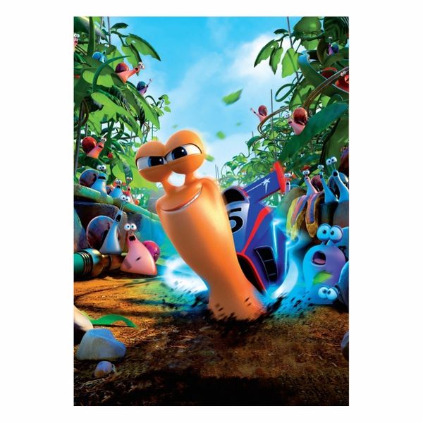 Lets Turbo the Snail- A1 Poster