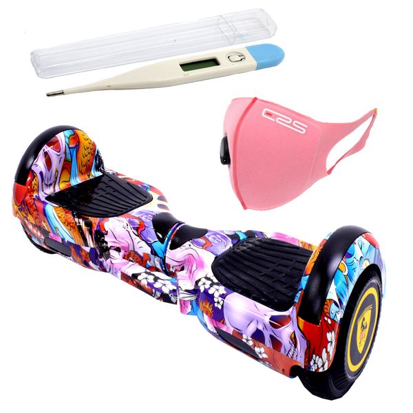 Self Balance Scooter 6.5" Hoverboard - LED - Bluetooth - ERS Mask - Ophelia