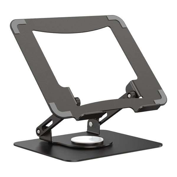 MIkaco Adjustable Foldable Laptop Stand 360 Rotation