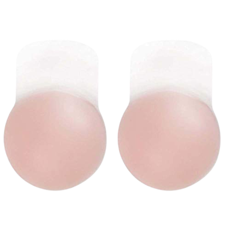 Round Sticky Silicone Invisible Push Up Bra