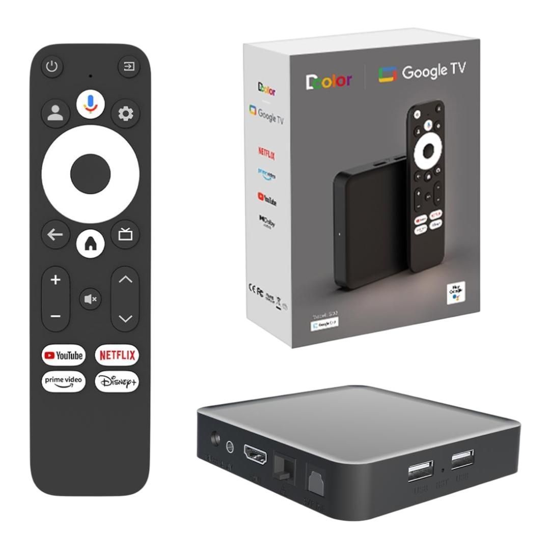 Dcolor Google and Netflix certified Android TV Box 4K Ultra | Shop ...