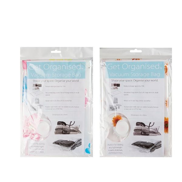 Bulk Pack x 6 Storage Bag Vacuum Seal 50x60cm