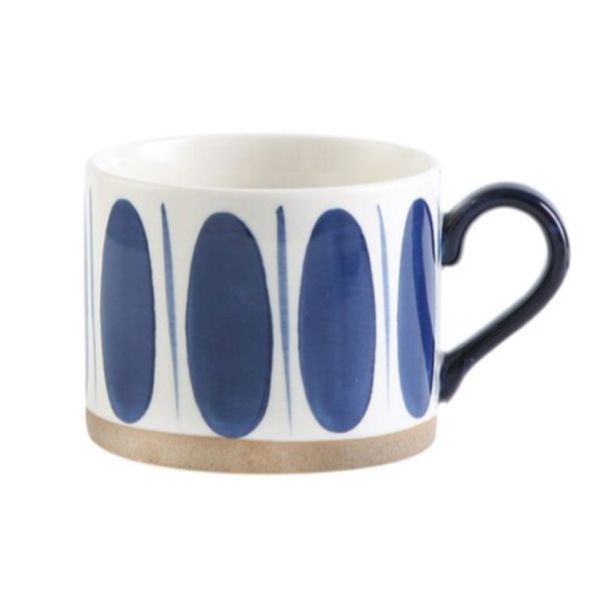 Home Kitchen Ceramic Retro Mug Large Capacity Coffee Cup (450ml) - Balloons