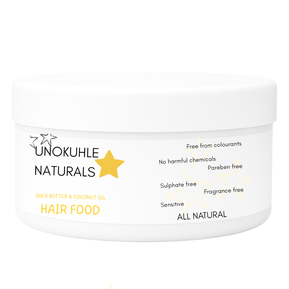 Shea Butter, Coconut Oil & Jamaican Castor Oil hair food for hair growth