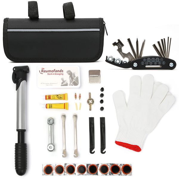 Bike Repair Kit, Tire Repair Kit, Used for Mountain Bike and Road Bike