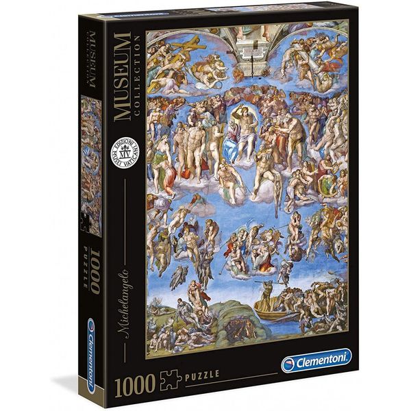 Clementoni 1000 Piece Puzzle - Michel Angelo The Universal Judgement