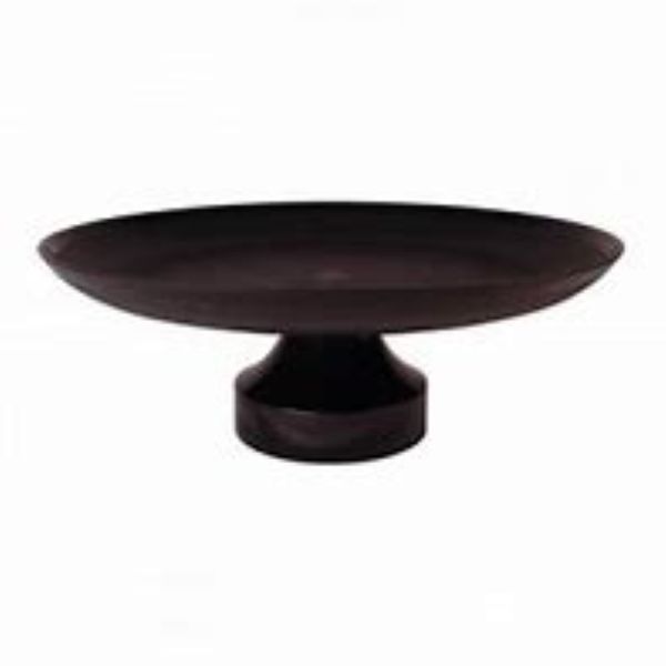 Dalebrook Black Frosted San Cake Pedestal 33cm