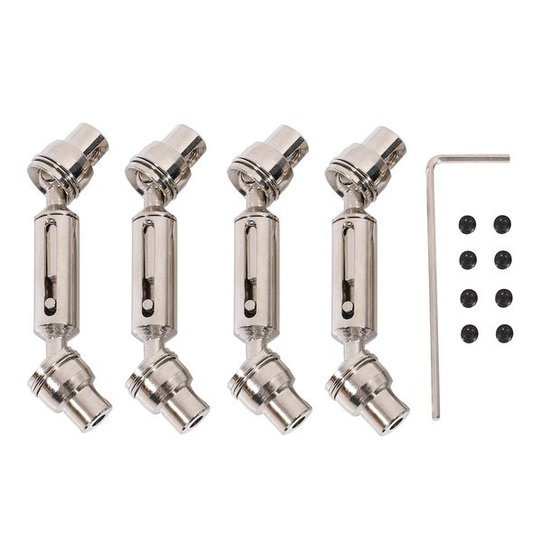 4Pcs Drive Shaft Cvd For Wpl D12 C14 C24 B16 B36 B24 Mn D90 Mn99S