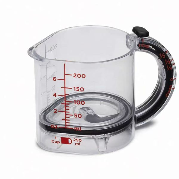 4 in 1 Adjustable Measuring Cup Multi-Functional Up Cooking and Baking