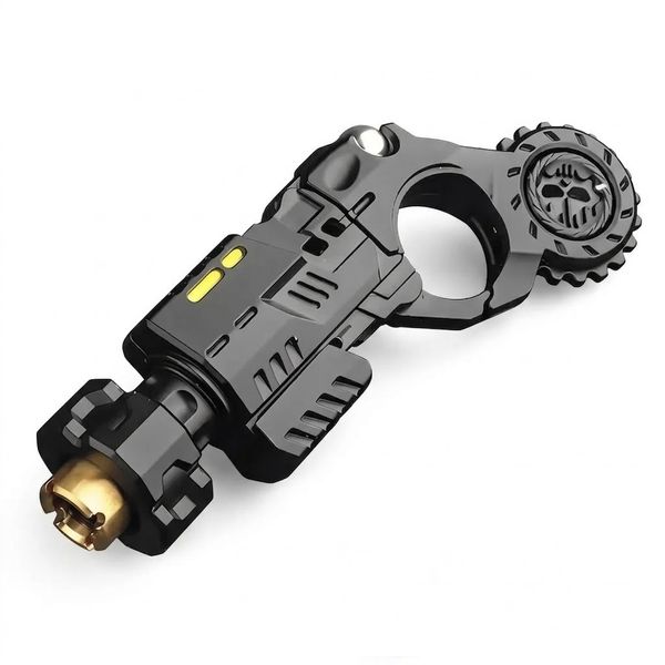 Mini Alloy Fidget Toy,Spinner, Slider &amp; launcher 3-in-1