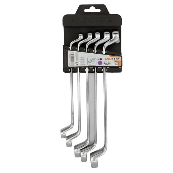 Dexter Poligonal Spanner Set 5 Pieces