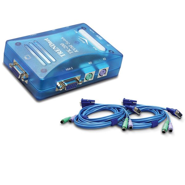 JB Luxx 2-Port KVM Switch