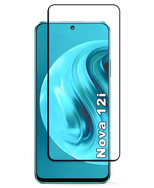TEKRON Full Coverage Tempered Glass Screen Protector For Huawei Nova 12i