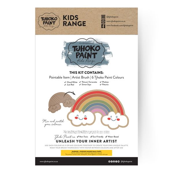 Tjhoko Paint - Kiddies Range - Rainbow