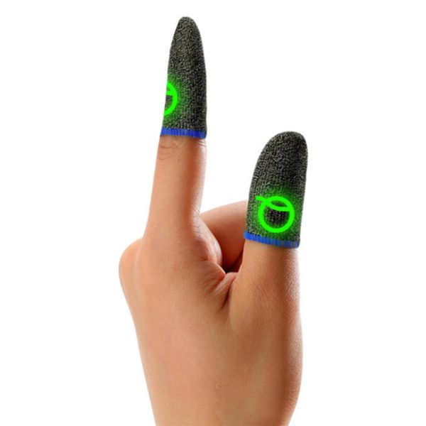 Finger Sleeves For PUBG - Night Light Carbon Fiber
