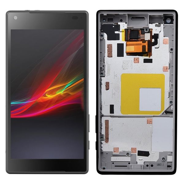 LCD Screen for Sony Xperia Z5 Compact Digitizer Full Assembly with Frame